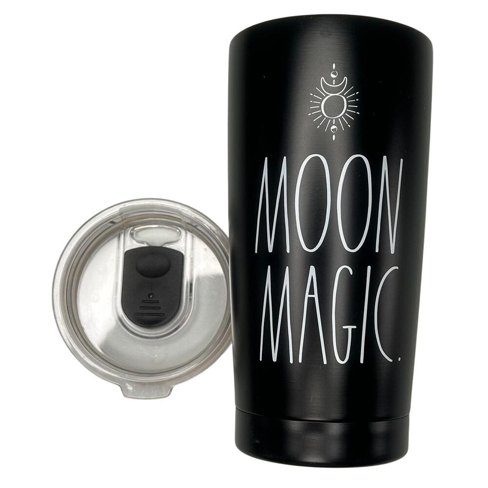 RAE DUNN Moon Magic 17oz Stainless Steel Tumbler Witchy Gothic Celestial Coffee